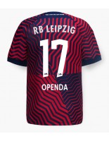 RB Leipzig Lois Openda #17 Vieraspaita 2023-24 Lyhythihainen